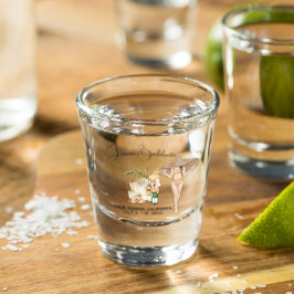 Persoonlijk cadeau voor vrijgezellenfeestje shot glas