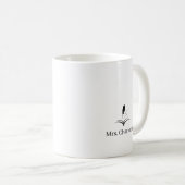 Persoonlijk cadeau voor waardering van een kunstdo koffiemok (Voorkant rechts)