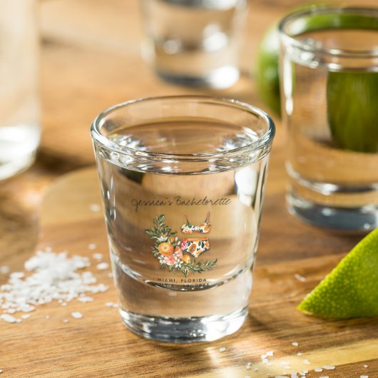 Persoonlijk cadeau vrijgezellenfeestje shot glas