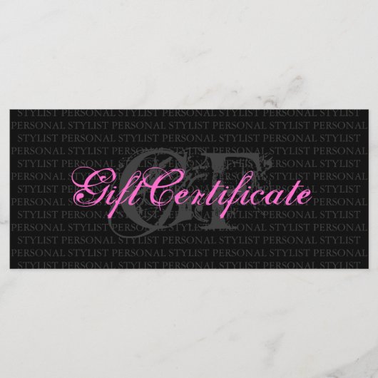 Persoonlijk cadeaubon voor pieklijsten (Voorkant)