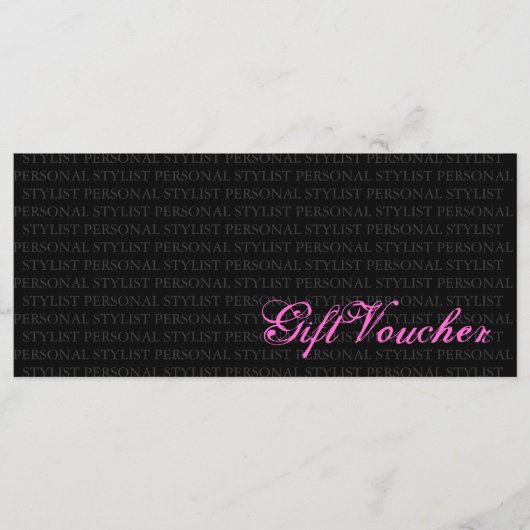 Persoonlijk cadeaubon voor pieklijsten (Voorkant)