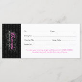 Persoonlijk cadeaubon voor pieklijsten (Achterkant)