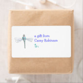 Persoonlijk cadeaukaartlabel -- libel etiket (Insitu)