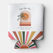 Persoonlijk cadeautje voor vrijgezellenfeestje blikjeskoeler (Voorkant)