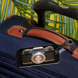 Persoonlijk camera fotoBagagelabel Bagagelabel