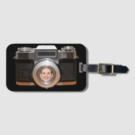 Persoonlijk camera fotoBagagelabel Bagagelabel