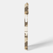 Persoonlijk camouflagepatroon voor de woestijn Case-Mate iPhone case (Achterkant / Rechts)