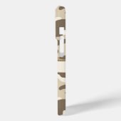 Persoonlijk camouflagepatroon voor de woestijn Case-Mate iPhone case (Achterkant / Links)