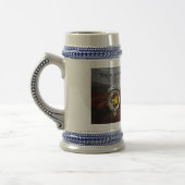 Persoonlijk Campbell Clan Badge & Hert Stein Bierpul (Links)