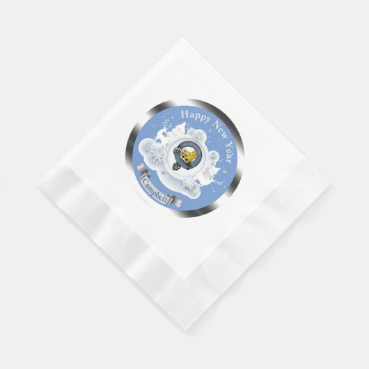 Persoonlijk Campbell Clan Badge Winter Servet (Hoek)