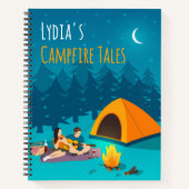 Persoonlijk Campfire-verhalen notitieboek | Dagboe (Voorkant)