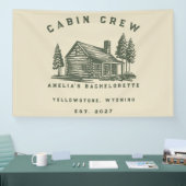 Persoonlijk Camping Weekend Bachelorette Feest Spandoek (Beurs)
