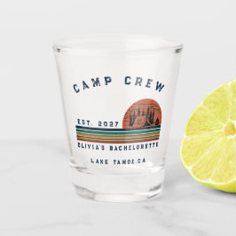 Persoonlijk Camping Weekend Vriendinnengroep Shot Glas