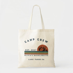 Persoonlijk Camping Weekend Vriendinnengroep Tote Bag
