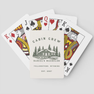 Persoonlijk Camping Weekend Vrijgezellenfeest Pokerkaarten