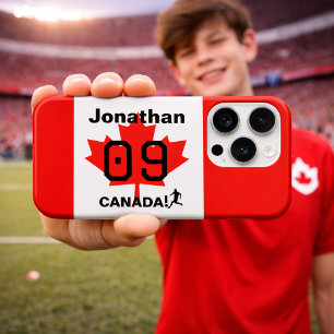 Persoonlijk Canada Atletiek Team Cadeau iPhone 15 Pro Case