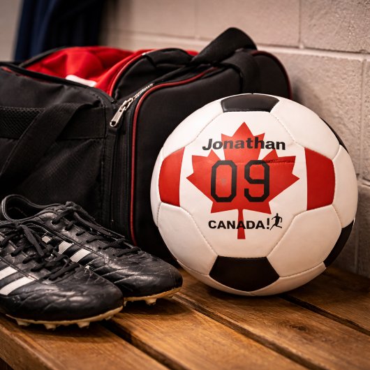 Persoonlijk Canada Maple Leaf Voetbal Cadeau