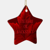 Persoonlijk Canada-souvenir Canada-cadeau Keramisch Ornament (Rechts)
