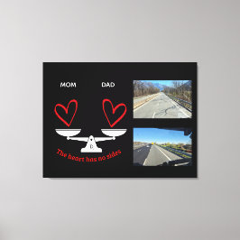 Persoonlijk canvas met foto van het samengestelde afdruk
