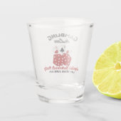 Persoonlijk Casino Las Vegas Afscheidsfeest Vriend Shot Glas (Achterkant)