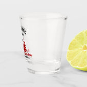 Persoonlijk Casino Las Vegas Afscheidsfeest Vriend Shot Glas (Rechts)