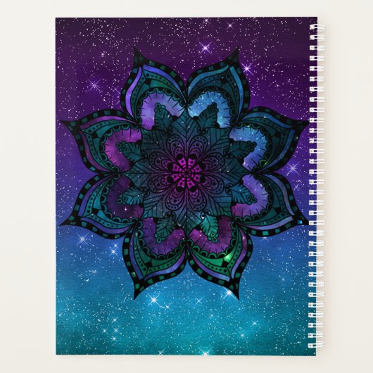 Persoonlijk Celestial Mandala Planner (Achterkant)