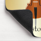 Persoonlijk cello-ontwerp muismat (Hoek)