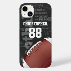 Persoonlijk Chalkboard Amerikaans Football Case-Mate iPhone Case