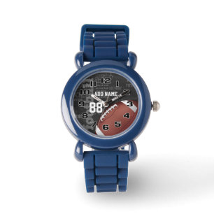 Persoonlijk Chalkboard Amerikaans Football Wristwa Horloge