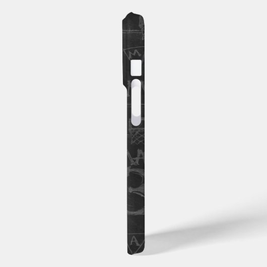 Persoonlijk Chalkboard Basketball en Hoop Case-Mate iPhone Case (Achterkant / Links)