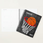 Persoonlijk Chalkboard Basketball en Hoop Planner (Display)