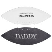 Persoonlijk Chalkboard etched Dad vaderdag American Football (Panelen)
