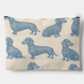 Persoonlijk Charmant Elegant Dashond Patroon Etui (Achterkant)