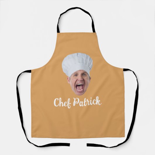 Persoonlijk Cheadcadeau Schort (Voorkant)