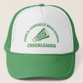 Persoonlijk cheerleader Green High School Trucker Pet (Voorkant)