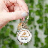 Persoonlijk cheerleader-sleutelhanger van Orange H Sleutelhanger (Hand)