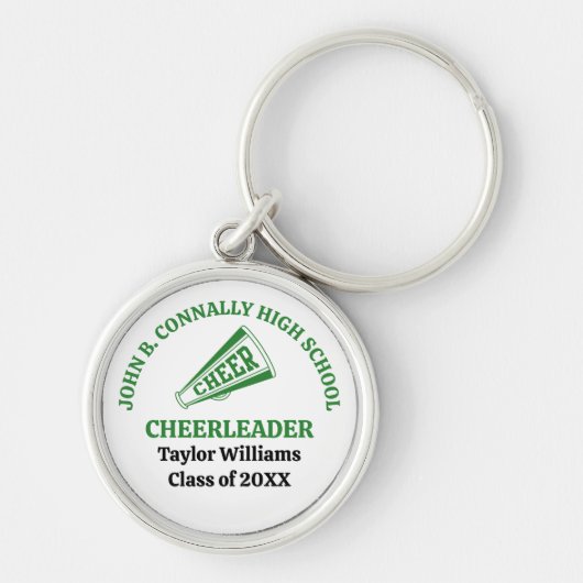 Persoonlijk cheerleader-sleutelhanger voor de midd sleutelhanger (Voorkant)