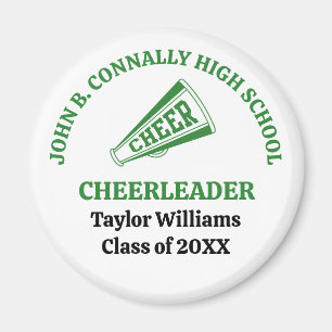 Persoonlijk cheerleader van de Green High School Magneet