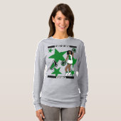 Persoonlijk Cheershirt Klas Groen T-shirt (Voorkant volledig)