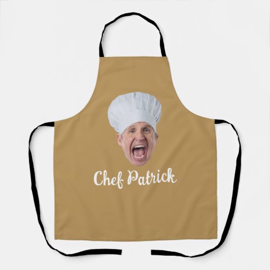 Persoonlijk Chef Geschenk Schort (Voorkant)