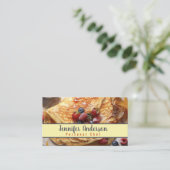 Persoonlijk chef-kok Sous Chef Restaurant Visitekaartje (Staand voorkant)