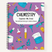 Persoonlijk Chemie Notitieboek – Aangepaste Naam O (Voorkant)