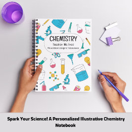 Persoonlijk Chemie Notitieboek – Aangepaste Naam O