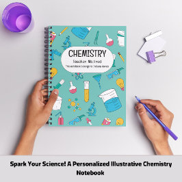 Persoonlijk Chemie Notitieboek – Aangepaste Naam O