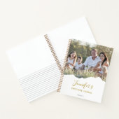 Persoonlijk Chic Gescheurd Foto Dankbaarheidsjourn Notitieboek (Binnen)