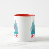 Persoonlijk Chicago Marathon 2025 Cadeau Voor Hard Mok (Midden)