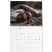 Persoonlijk Chocolade Dessert Liefhebber Fijne Kun Kalender (Feb 2027)