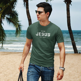 Persoonlijk christelijk T-shirt voor mannen