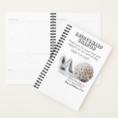 Persoonlijk Christelijk Trouwjurk Bruidsmeisje Cad Planner (Display)