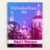 Persoonlijk Christelijk Vrouwen Devotioneel Dagboe Planner (Voorkant)